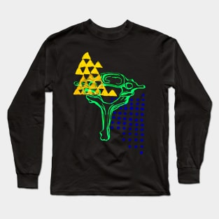 7th Cervical Vertebrae 2 Long Sleeve T-Shirt